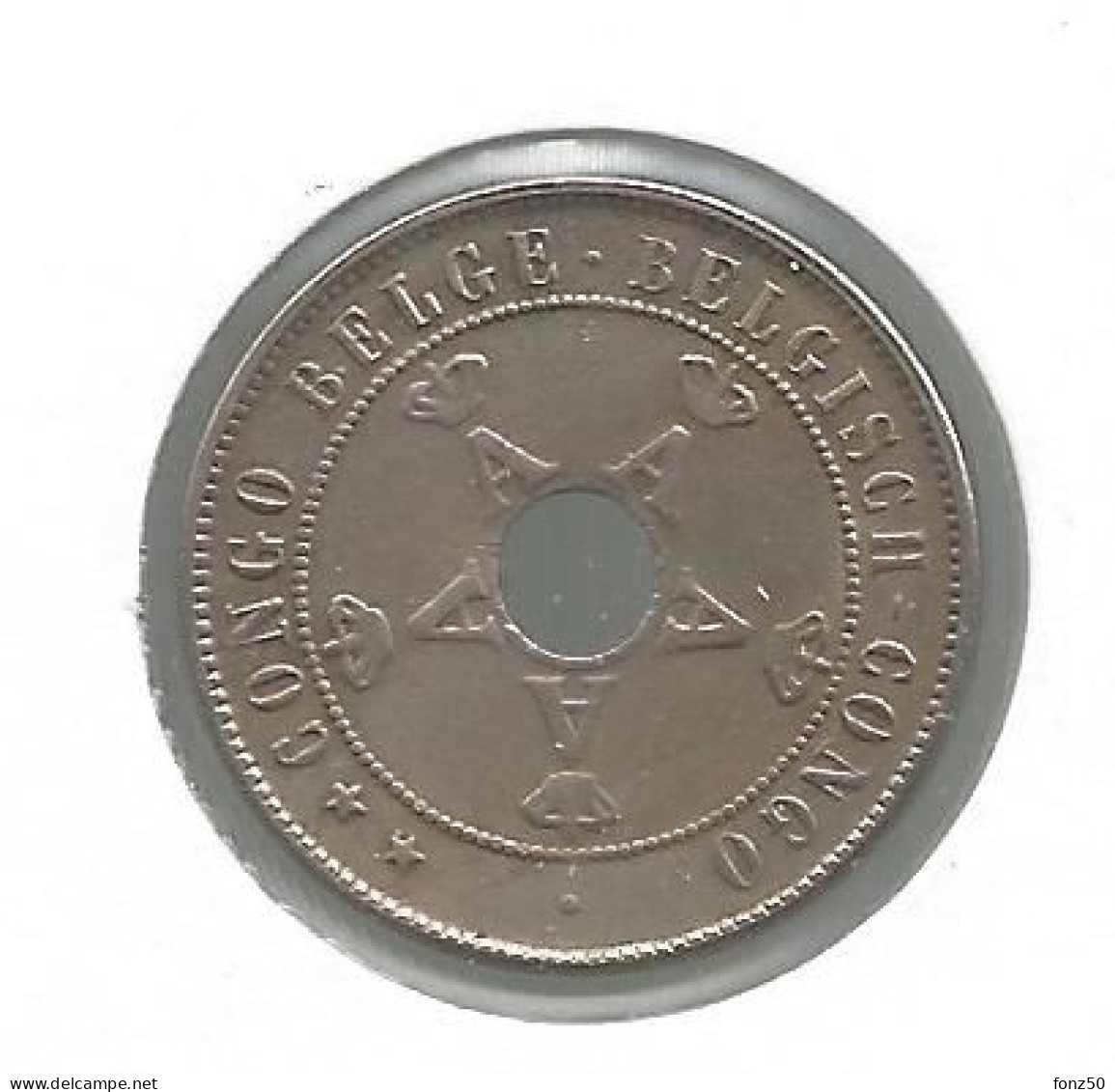 CONGO - ALBERT I * 20 Cent 1911 * F D C * Nr 12614 - 1910-1934: Albert I