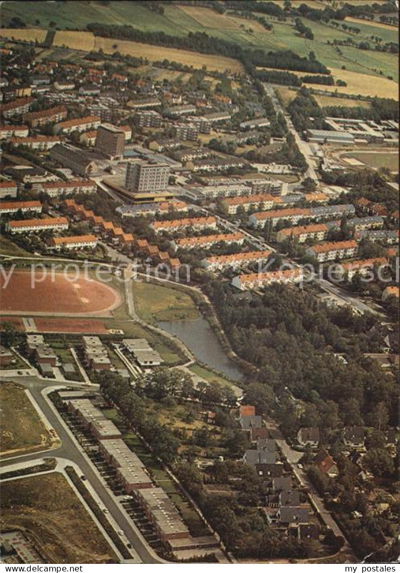 72529323 Norderstedt Gartenstadt Falkenberg Sportstadion Fliegeraufnahme Norders - Norderstedt