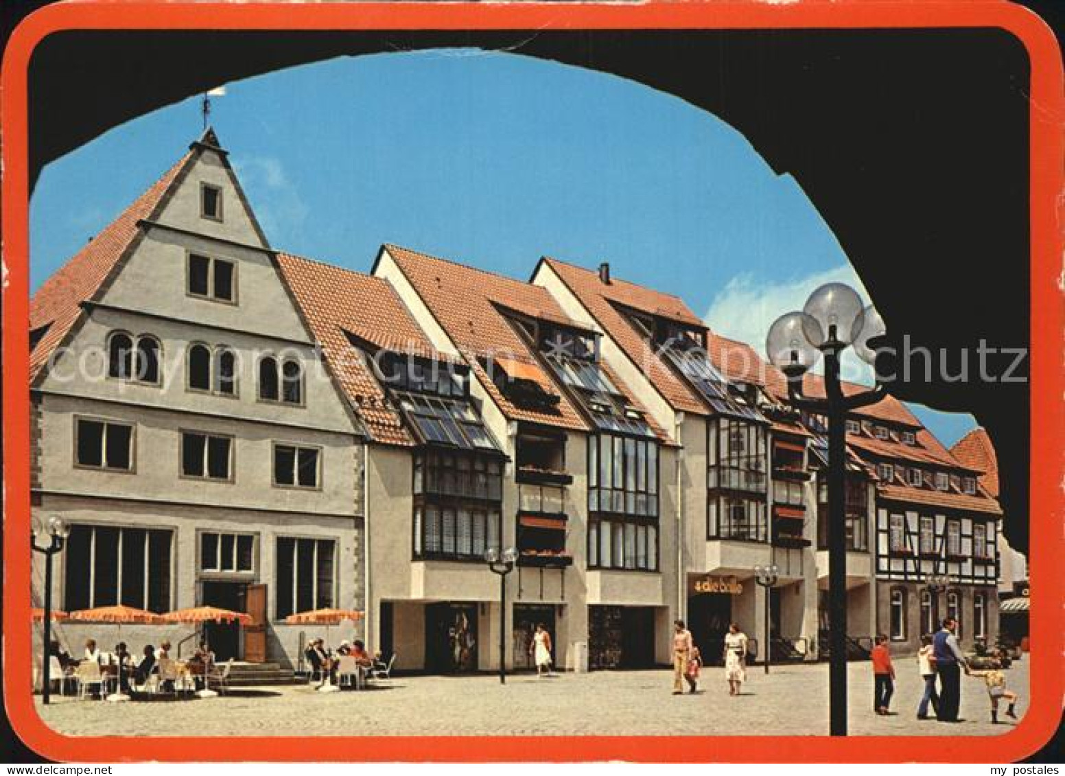 72528416 Lemgo Eckhaeuser Marktplatz Alte Ratswaage Haus Asemissen Alte Hansesta - Lemgo