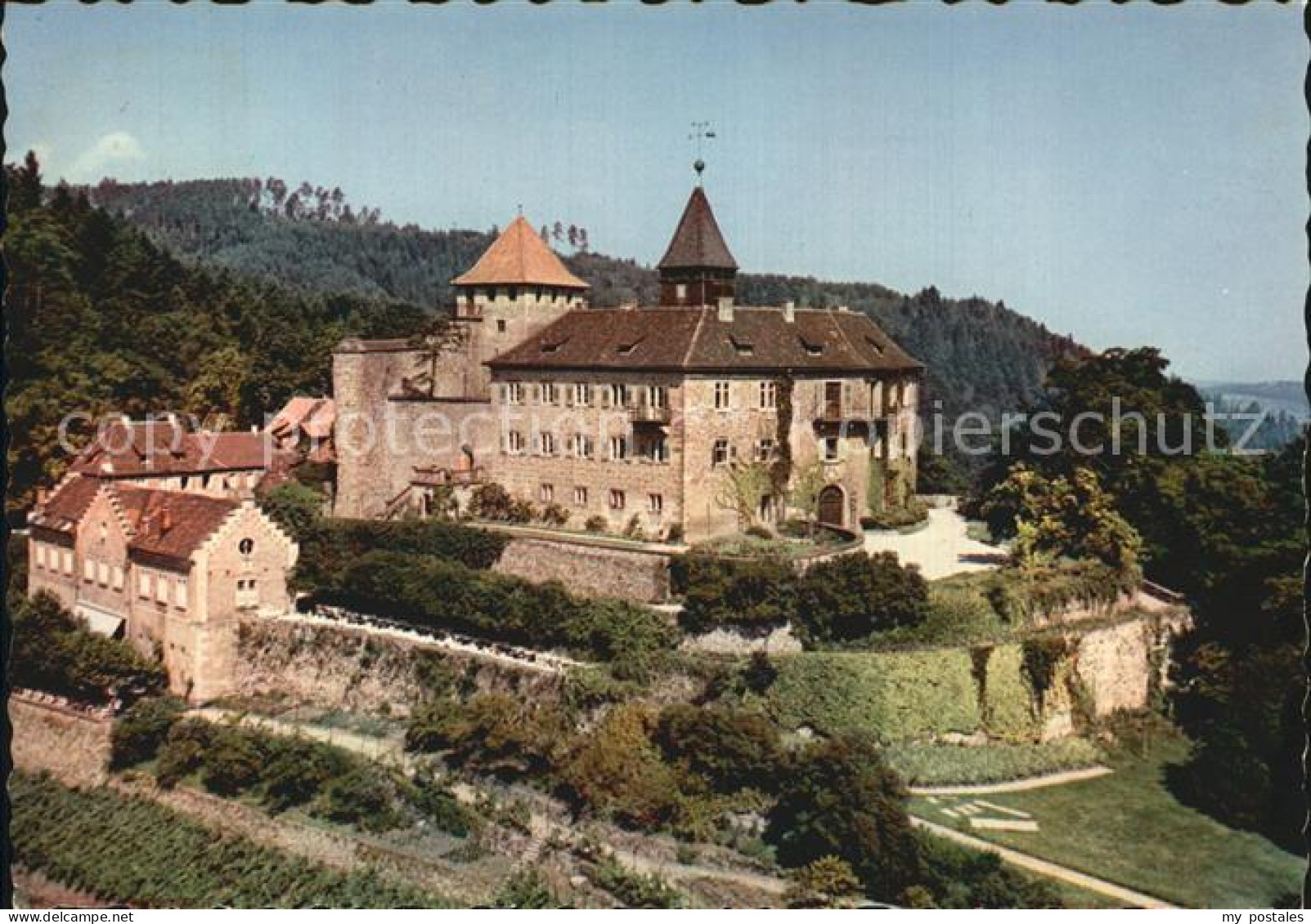 72527459 Gernsbach Terrasse-Gaststaette Schloss Eberstein  Gernsbach - Gernsbach