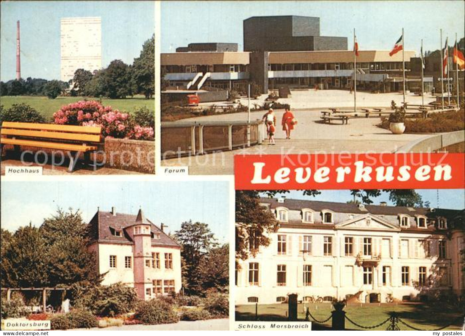 72527369 Leverkusen Hochhaus Forum Doktorsburg Schloss Morsbroich Leverkusen - Leverkusen