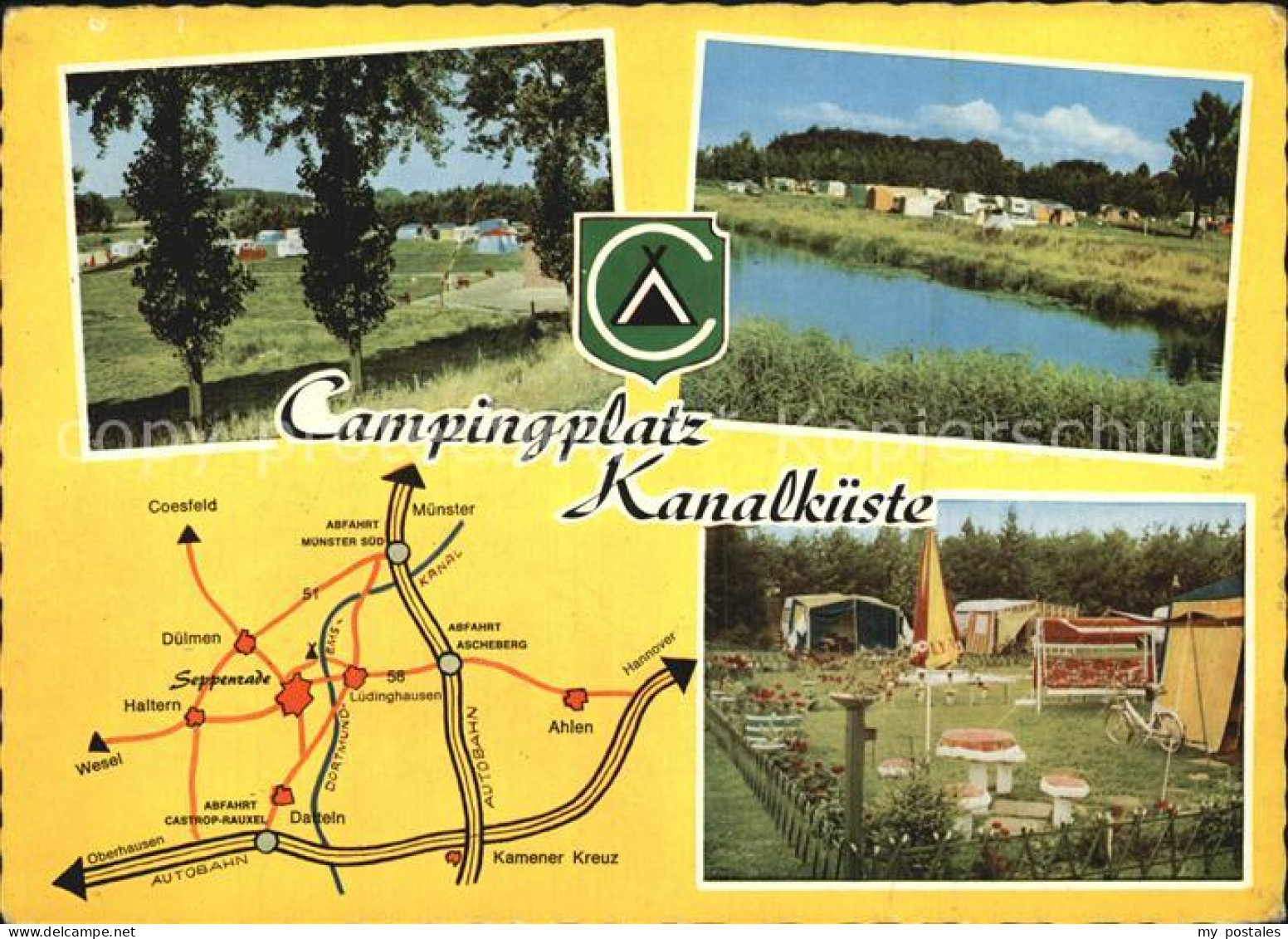 72525842 Seppenrade Campingplatz Kanalkueste Luedinghausen - Lüdinghausen