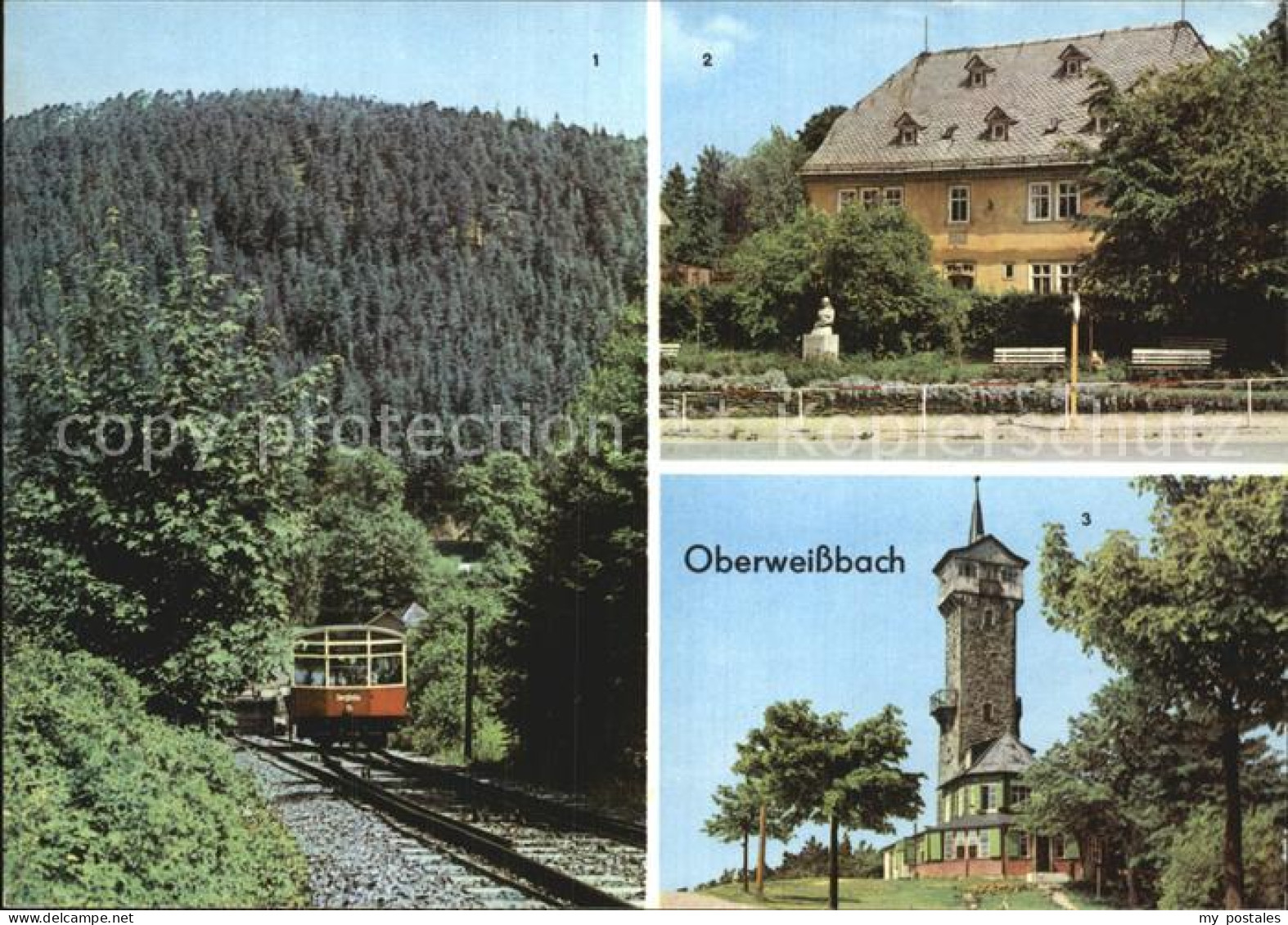 72524600 Oberweissbach Bergbahn Froebelhaus Turm Oberweissbach - Oberweissbach