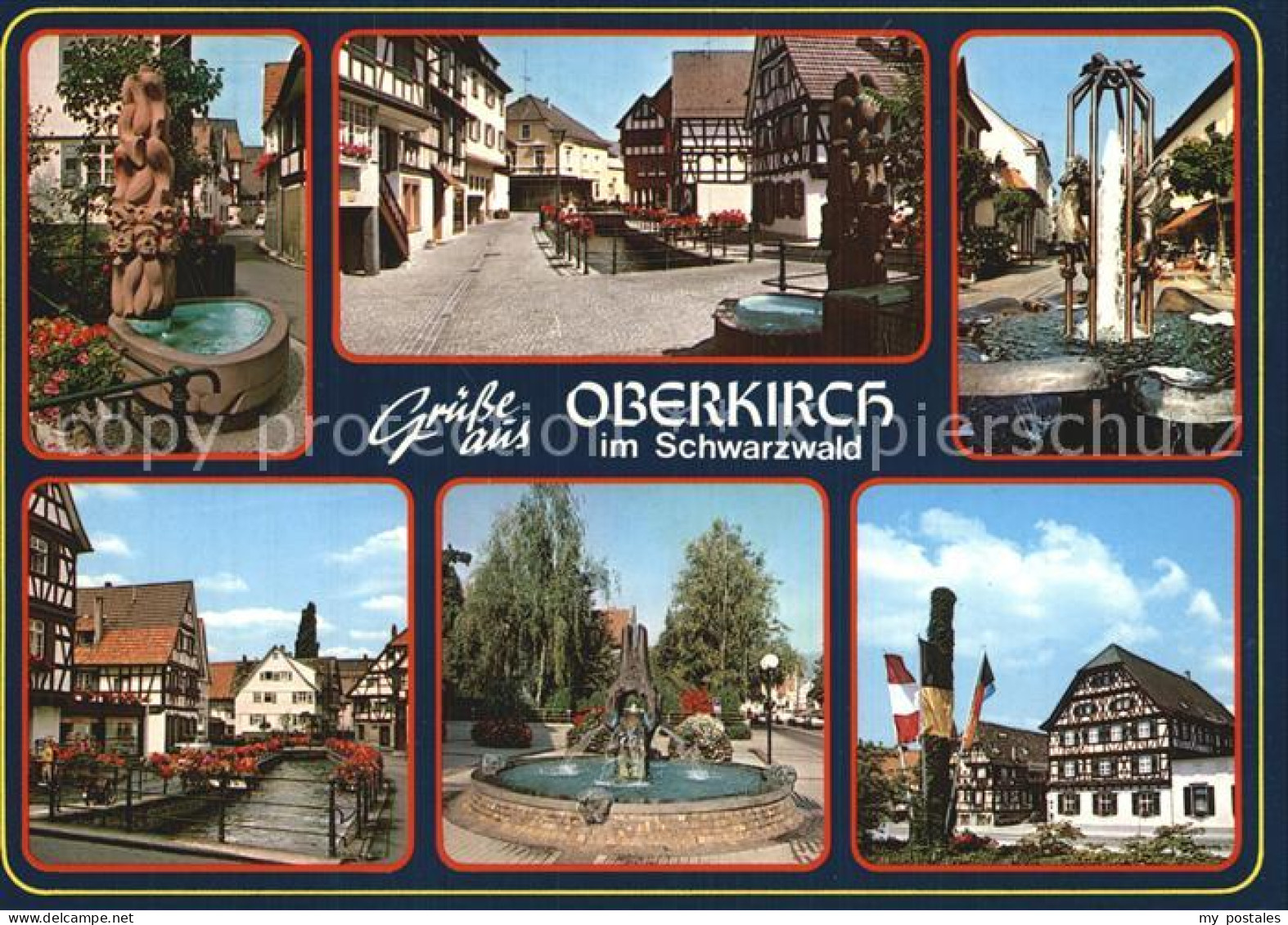 72524467 Oberkirch Baden Brunnen Strassenansicht  Oberkirch - Oberkirch