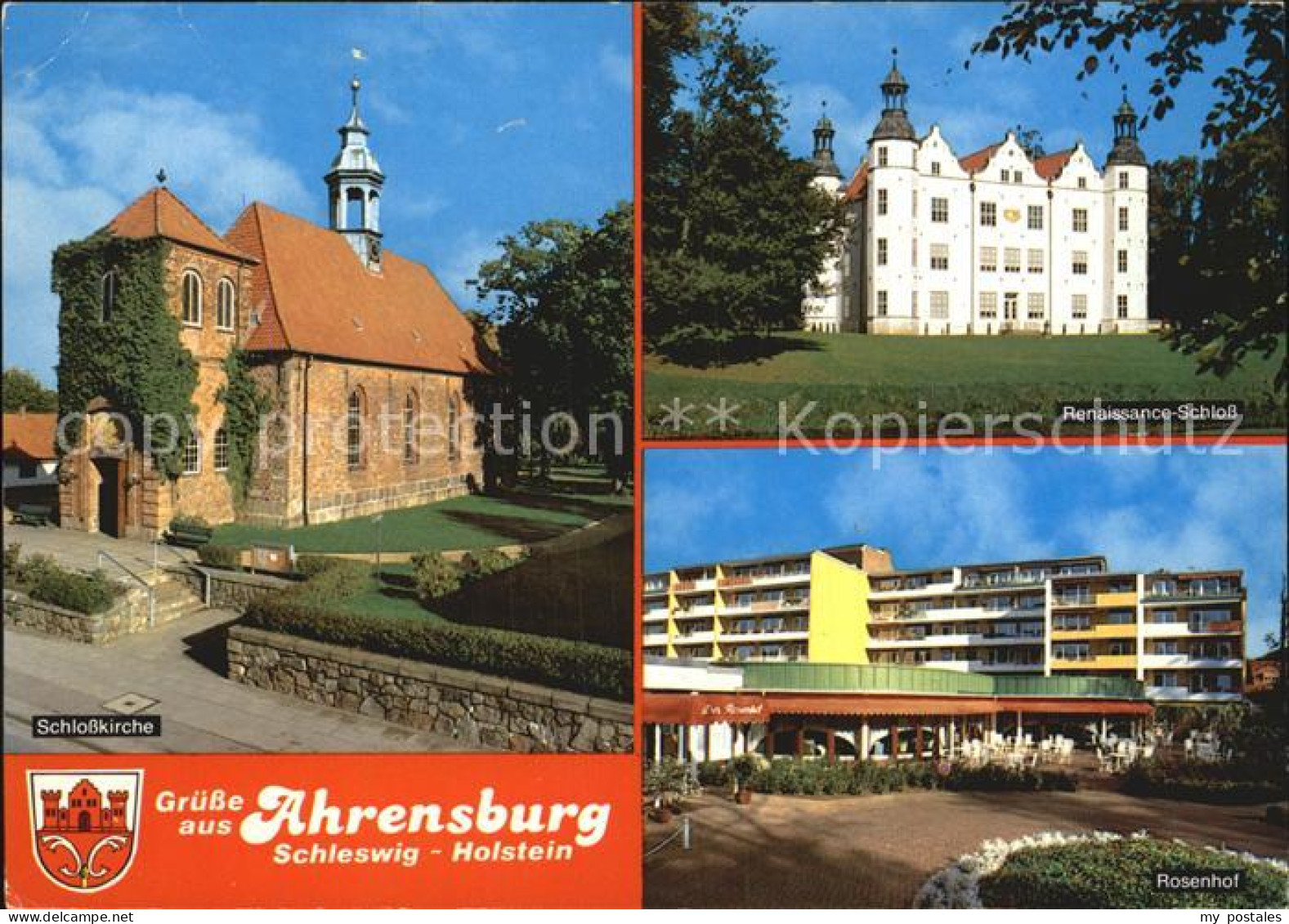 72522777 Ahrensberg Neustrelitz Schlosskirche Renaissance Schloss Rosenhof Ahren - Neustrelitz