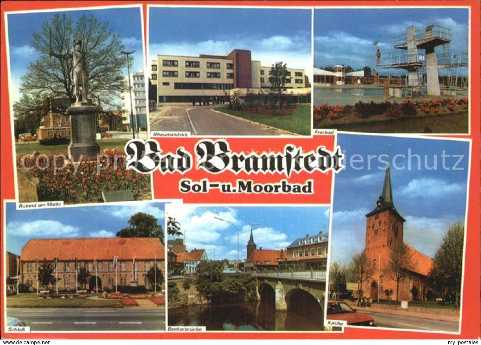 72522616 Bad Bramstedt Roland Markt Rheumaklinik Freibad Schloss Beekerbruecke K - Bad Bramstedt