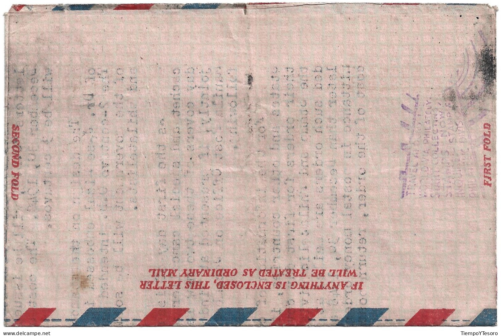 Correspondence - Philippines, Via Air Mail 20c Stamp, 1948, N°1051 - Philippines