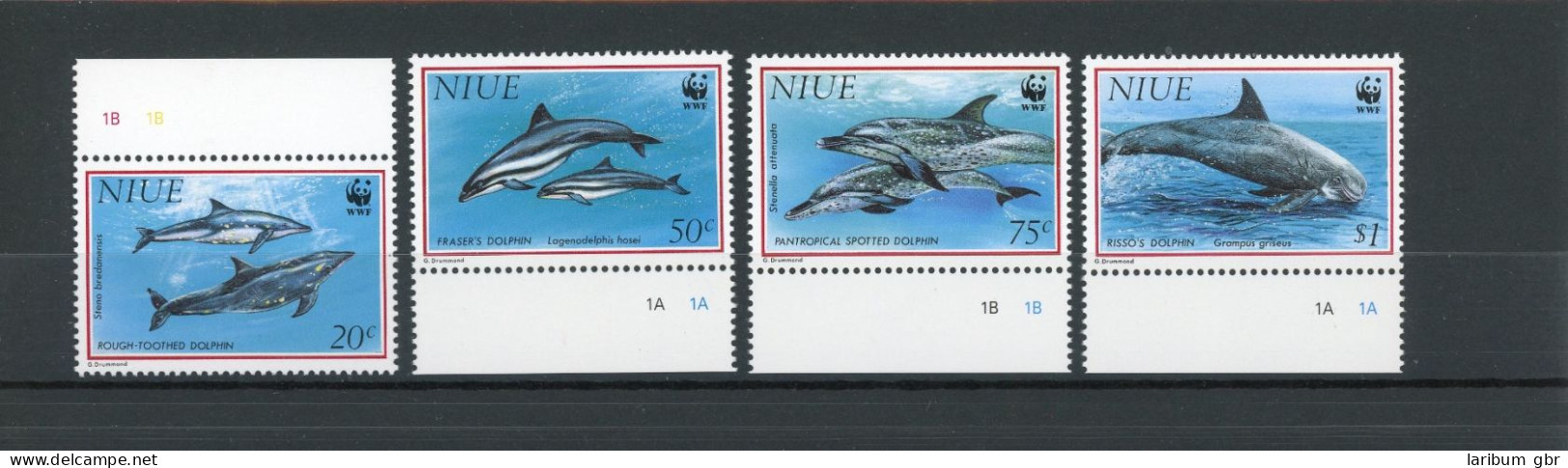 Niue 822-25 Postfrisch Fische #IN026 - Niue