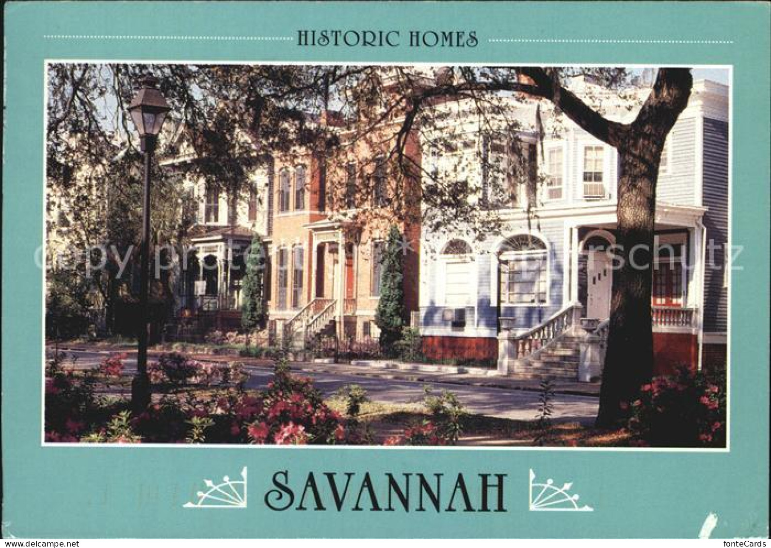 72499939 Georgia_US-State Savannah Historic Homes  - Altri & Non Classificati