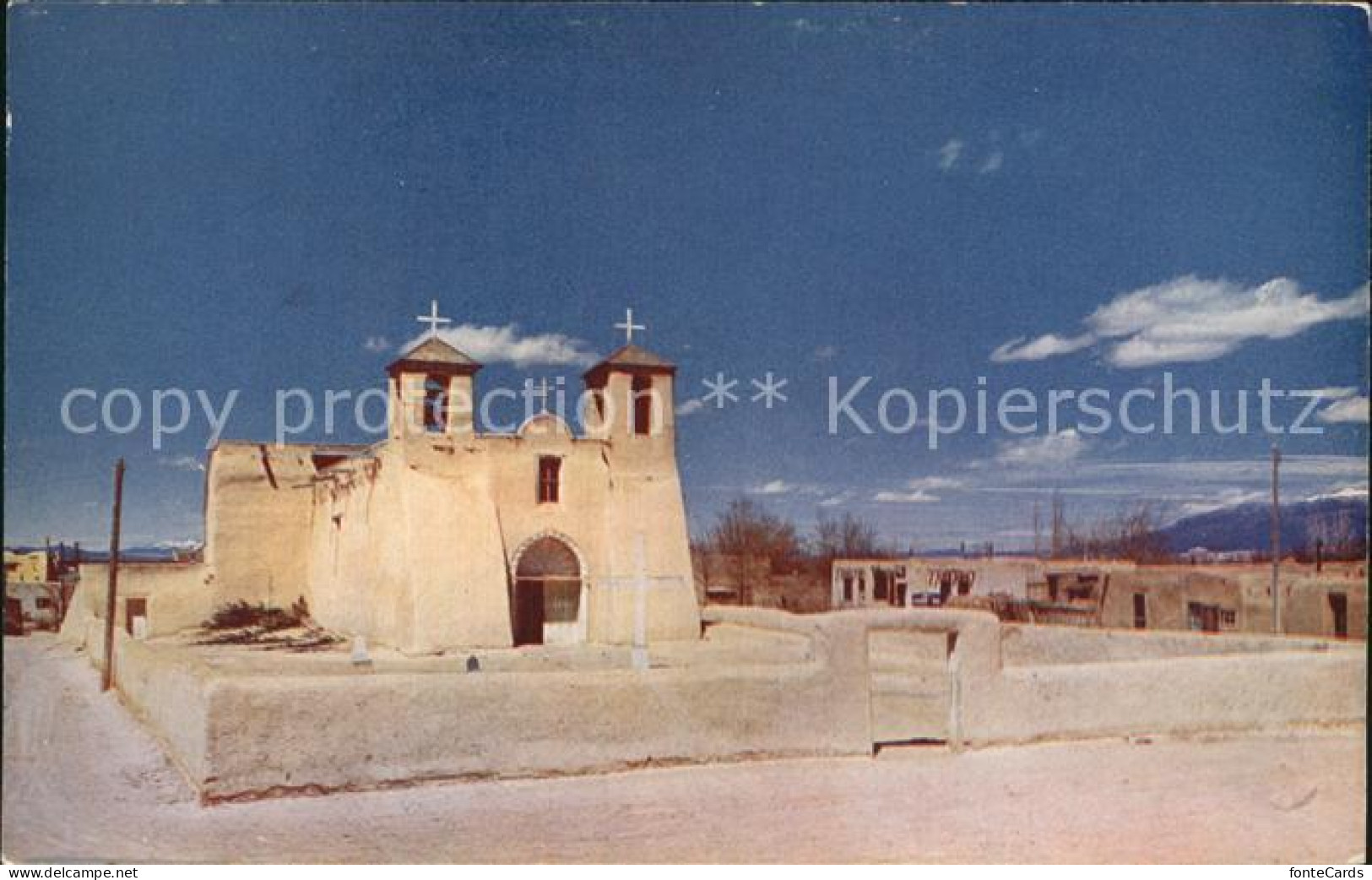 72493396 Taos Old Church Ranchos New Mexican Architecture - Other & Unclassified