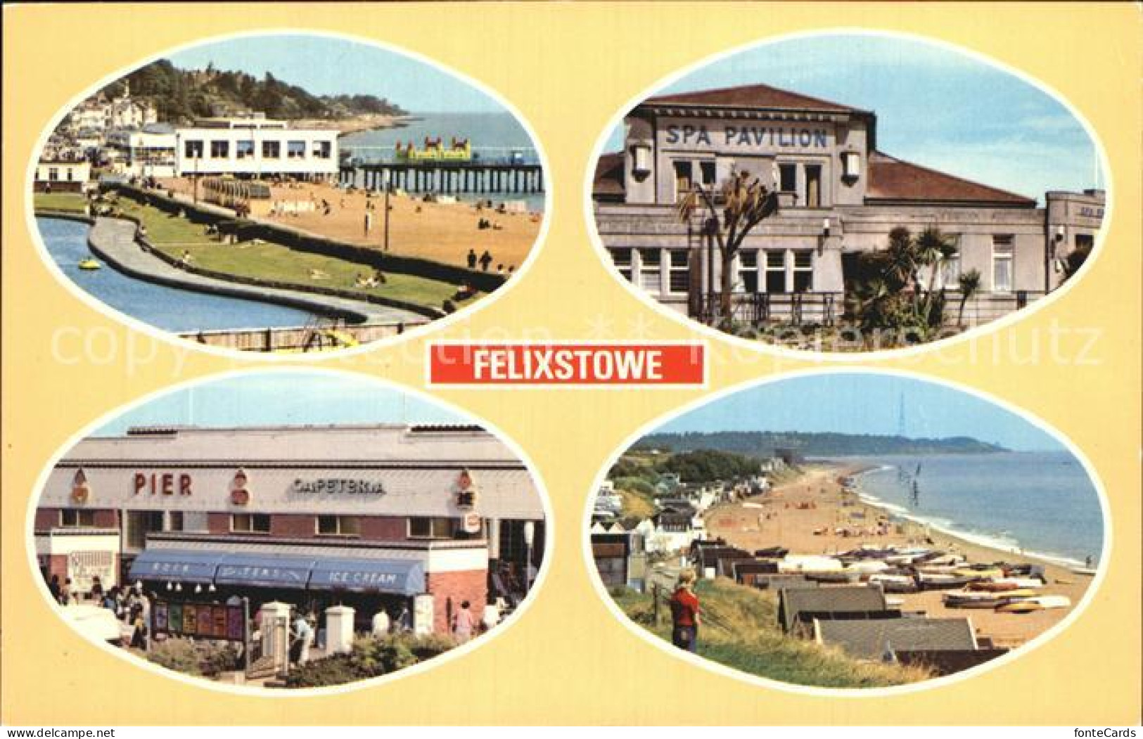 72484307 Felixstowe Suffolk Coastal Spa Pavilion Strand Pier  Felixstowe Suffolk - Sonstige & Ohne Zuordnung