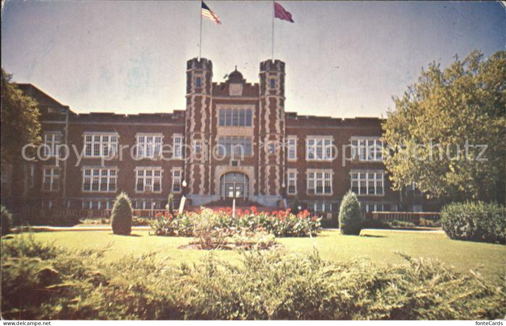 71967417 Salina_Kansas Hall Pioneers Kansas Wesleyan University - Altri & Non Classificati