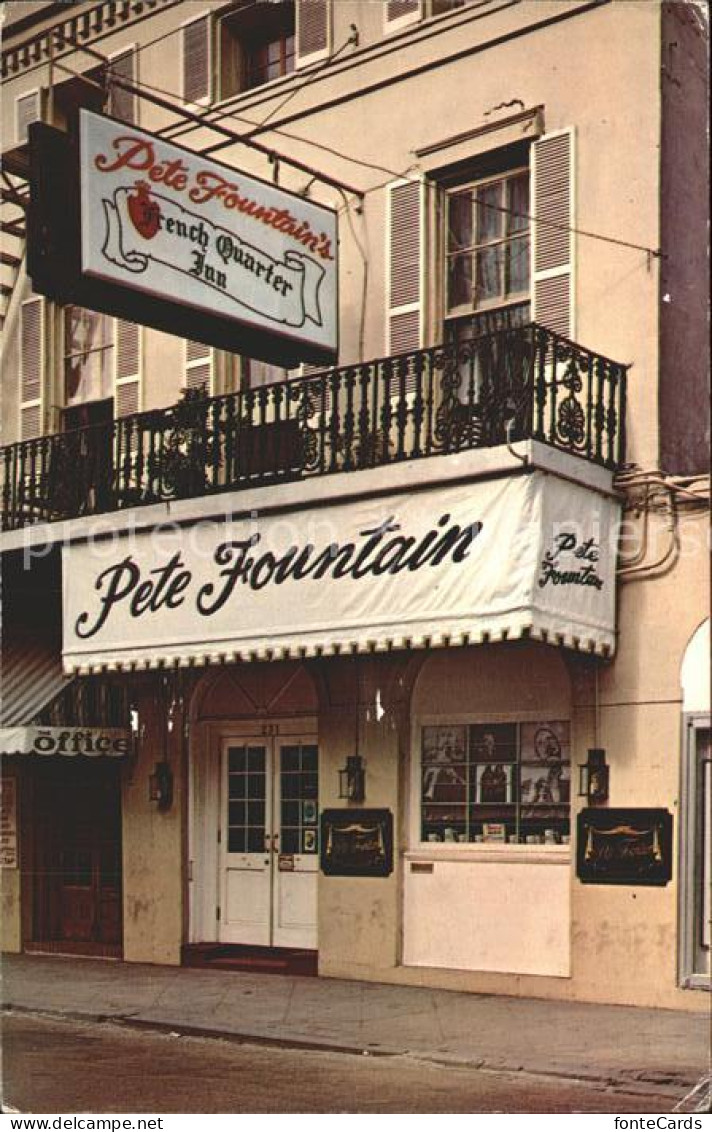 71966174 New_Orleans_Louisiana Pete Fountains French Quarter Inn - Autres & Non Classés