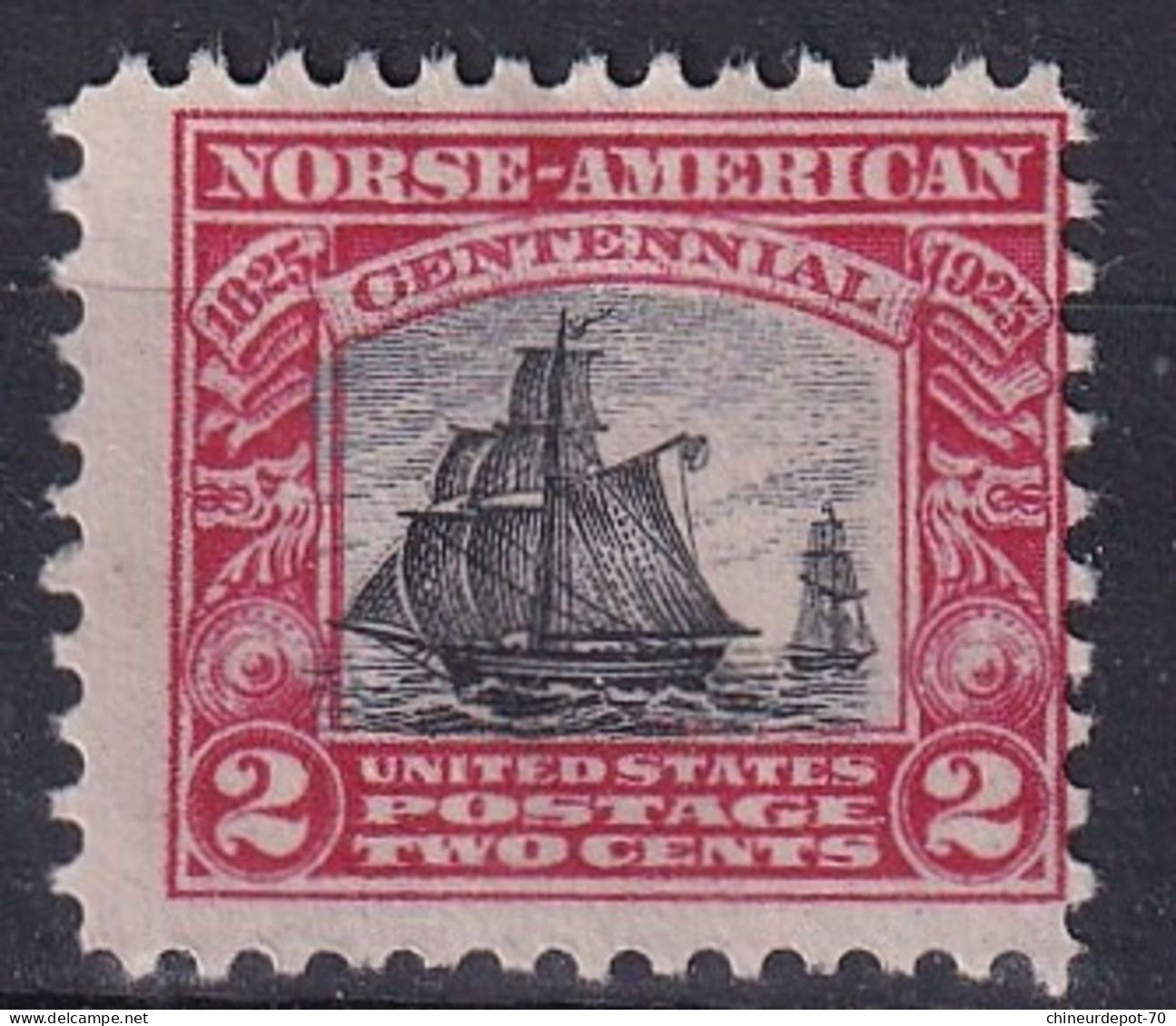 NORSE AMERICAN  GENTENNIAL NEUFS AVEC CHARNIERES * - Unused Stamps