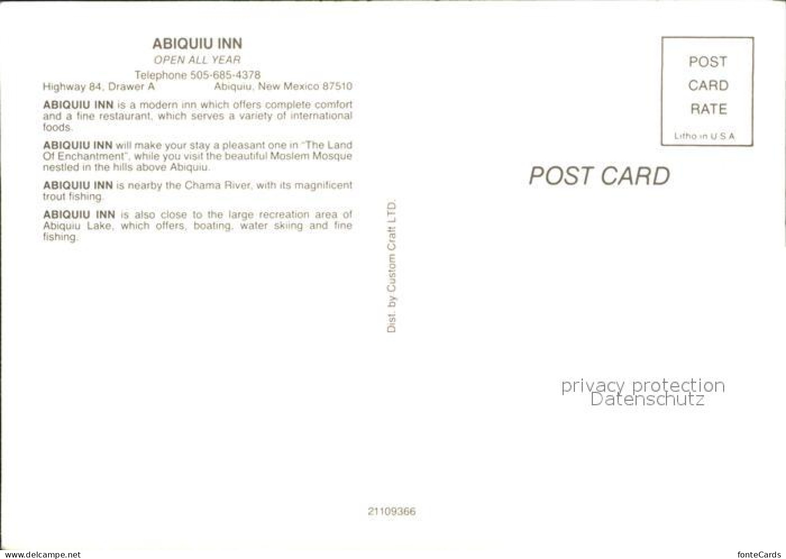 71962959 Abiquiu Restaurant Abiquiu Inn See Panorama - Andere & Zonder Classificatie