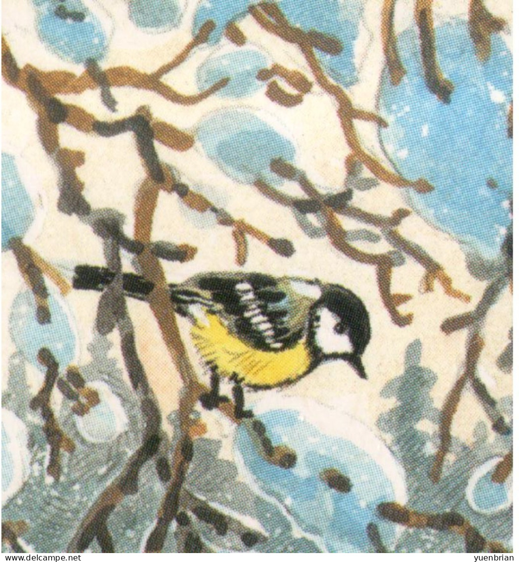 Aland 1999, Bird, Birds, Postal Stationery, Pre-Stamped Post Card , Sparrow, MNH** - Mussen