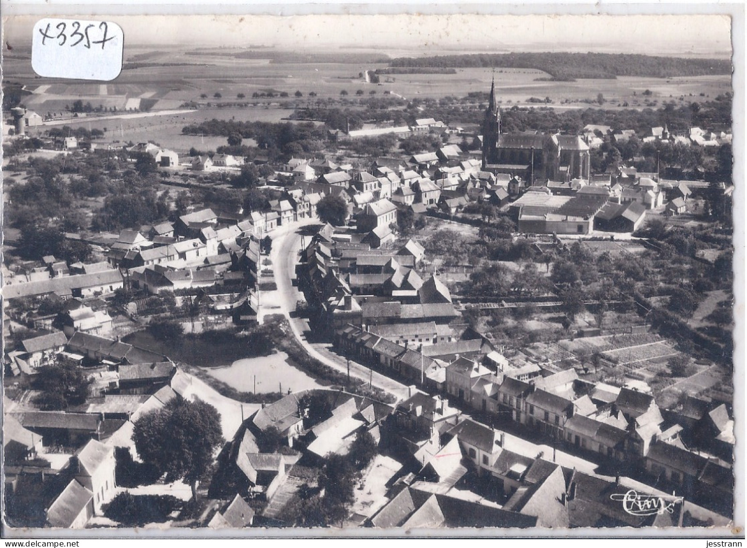 VIGNACOURT- CENTRE-BOURG- VUE AERIENNE- CIM 326-62 A - Vignacourt