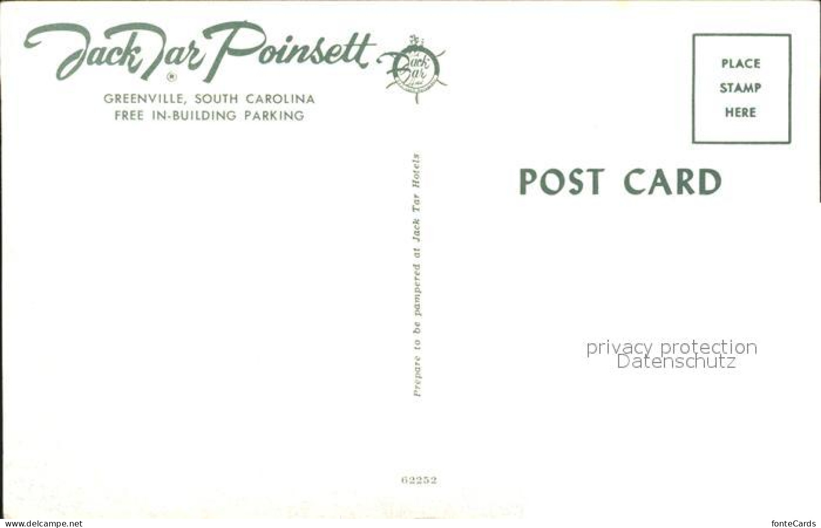 71953229 Greenville_South_Carolina Jack Tar Poinsett  - Andere & Zonder Classificatie