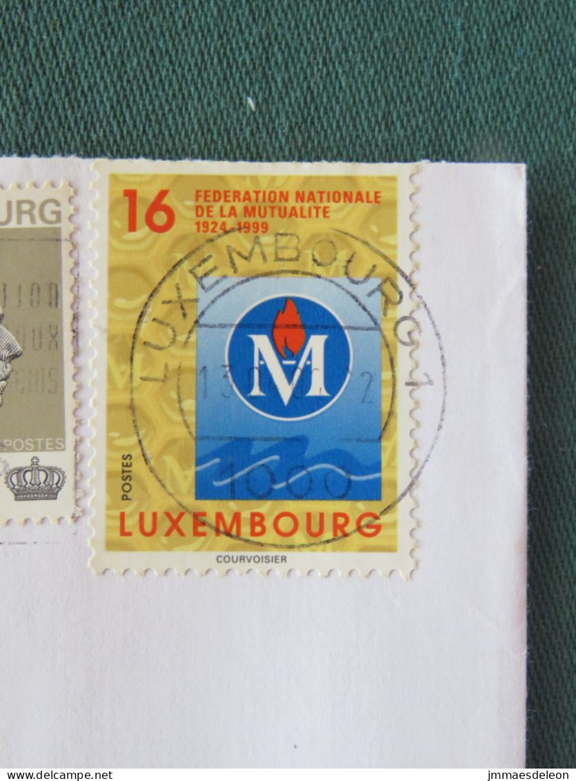 Luxembourg 1999 Cover Local - Social Security - Grand Duke - Covers & Documents