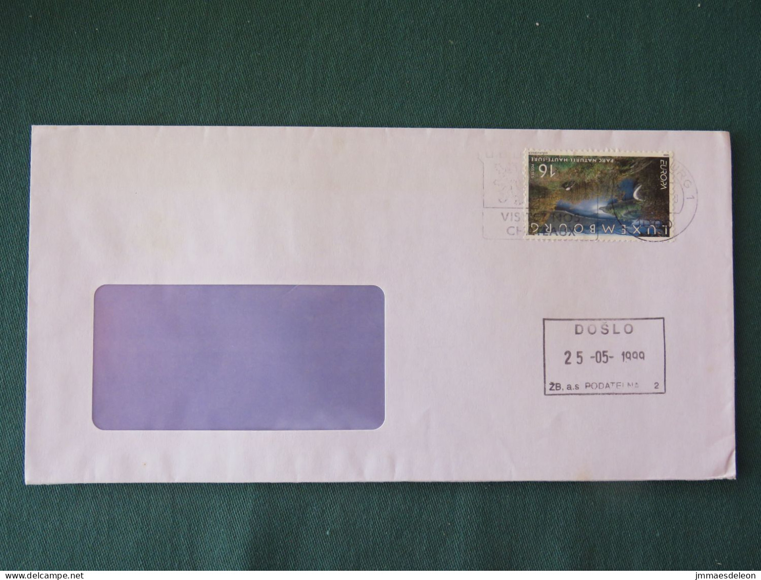 Luxembourg 1999 Cover To Doslo (?) - Europa Protected Area - Storia Postale