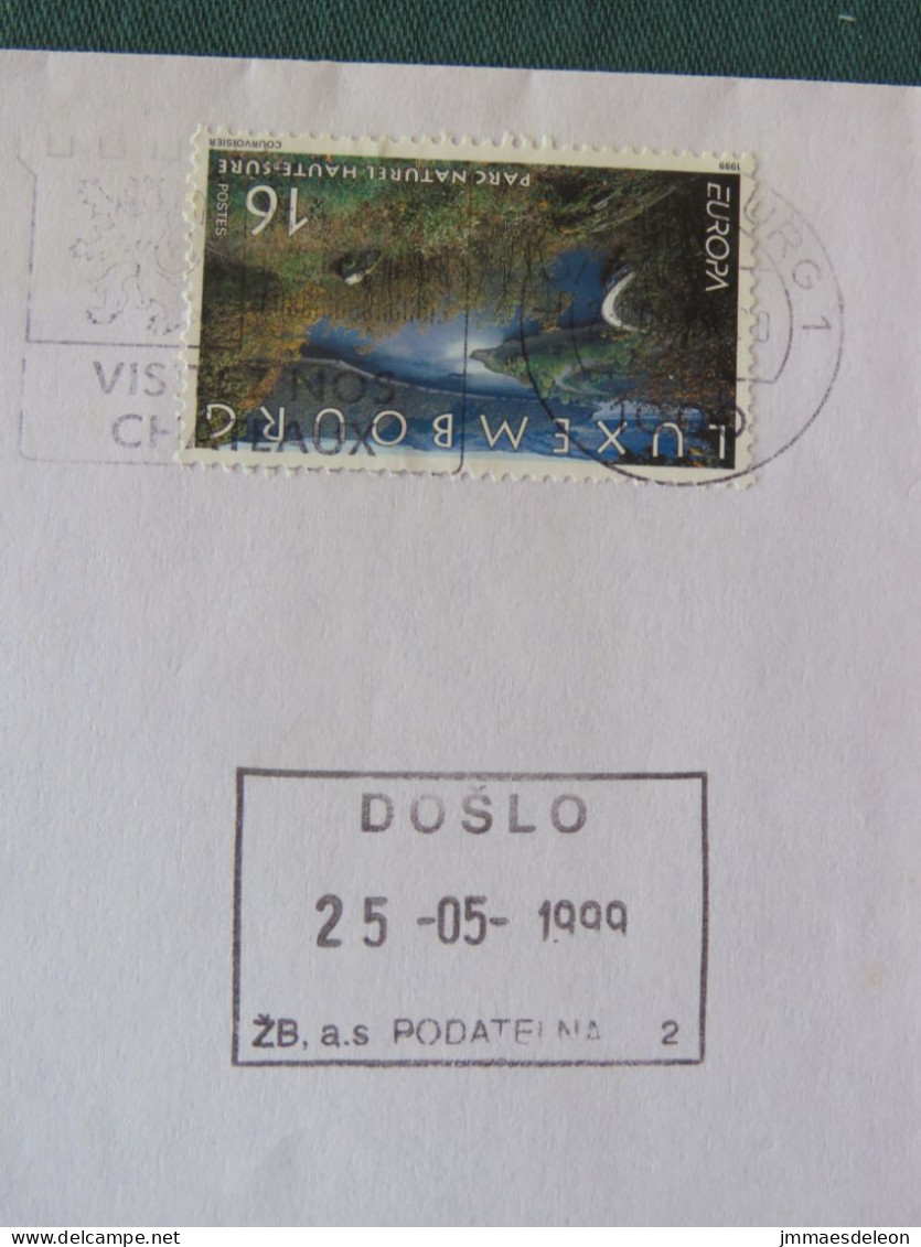 Luxembourg 1999 Cover To Doslo (?) - Europa Protected Area - Cartas & Documentos