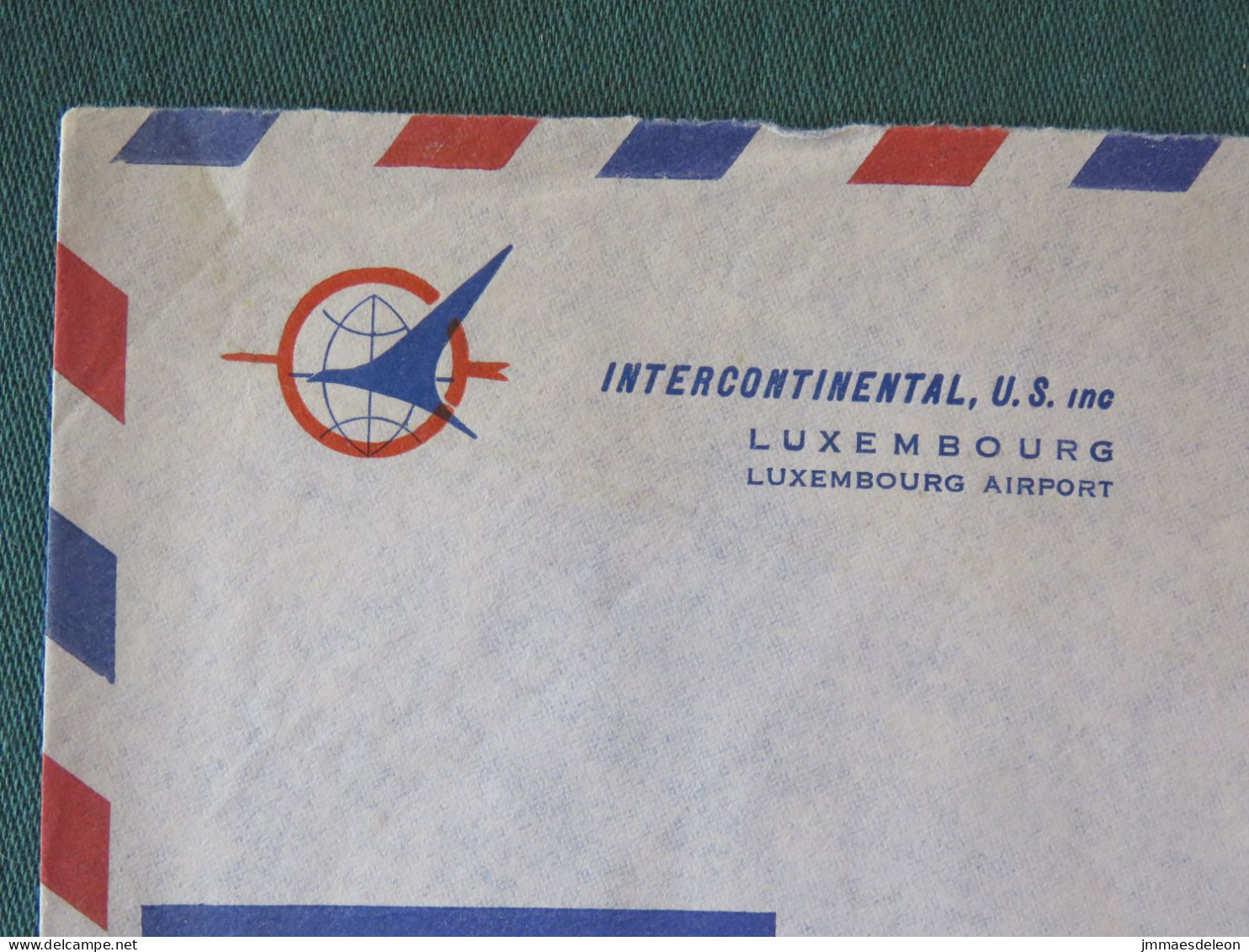 Luxembourg 1962 Cover To USA - Grand Duchesse - Brieven En Documenten