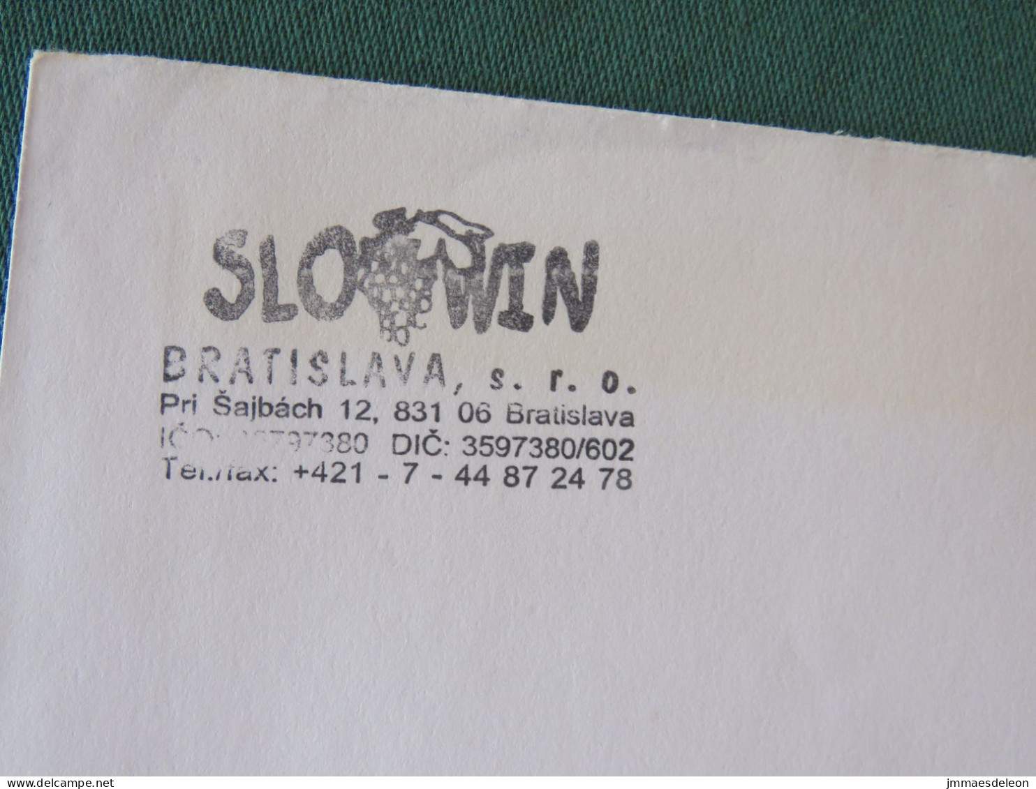 Slovakia 2000 Cover Local - Arms - Lettres & Documents