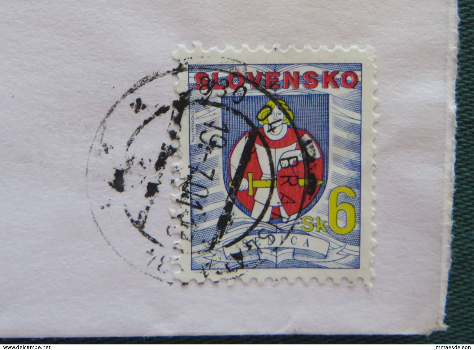 Slovakia 2000 Cover Local - Arms - Briefe U. Dokumente