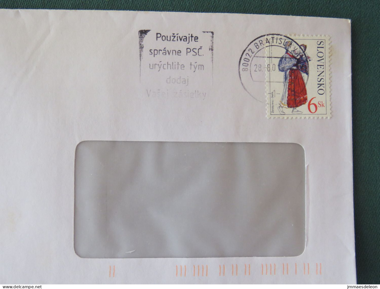 Slovakia 2000 Cover Local - Costumes - Lettres & Documents