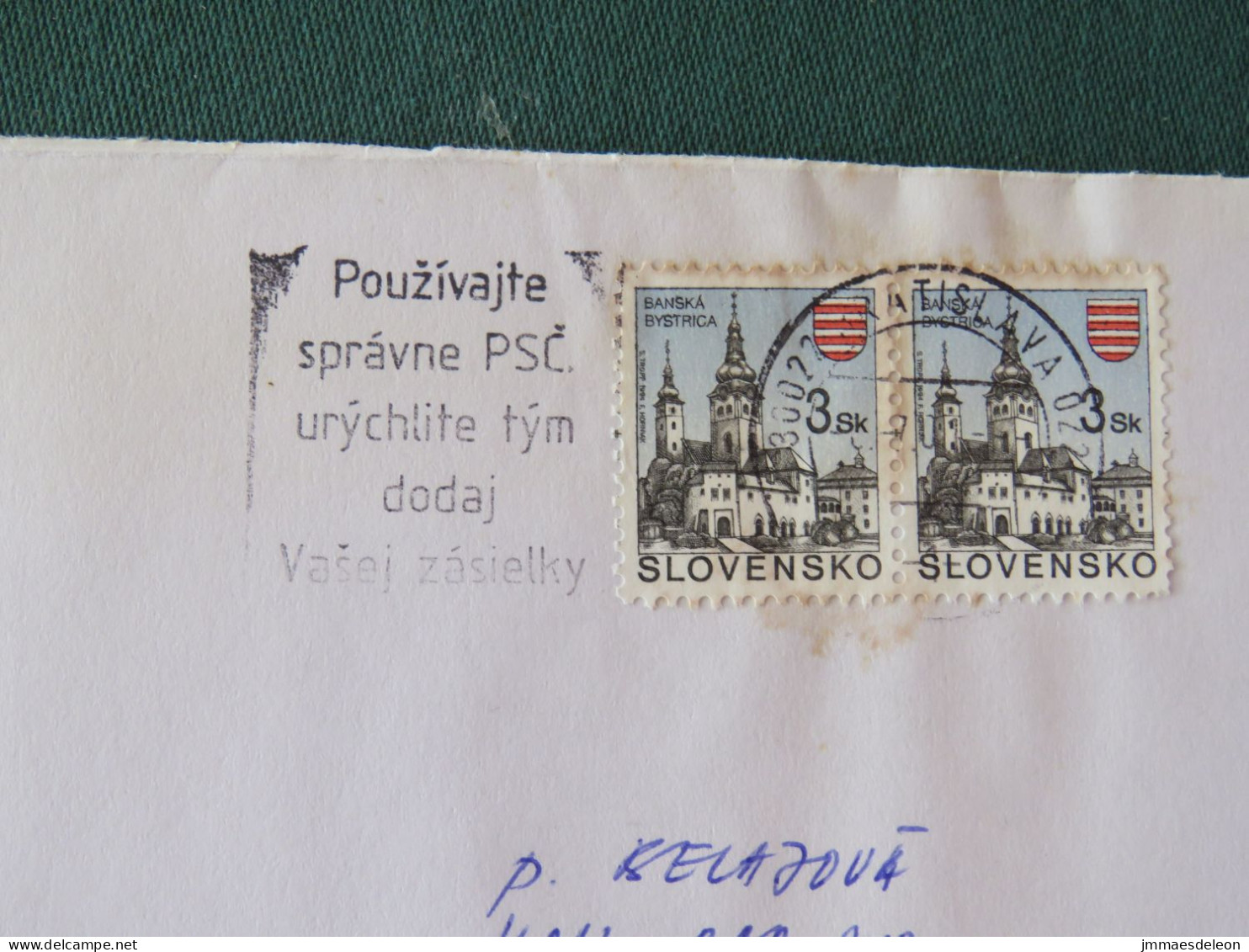 Slovakia 2000 Cover Local - Church - Covers & Documents
