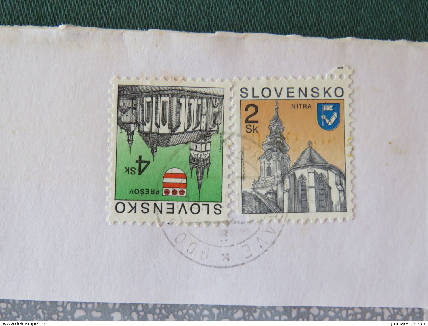 Slovakia 2000 Cover Local - Church - Lettres & Documents