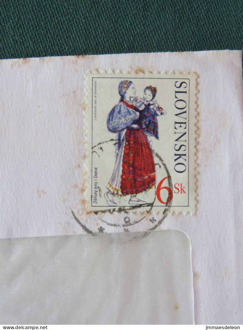 Slovakia 2000 Cover Local - Costumes - Lettres & Documents