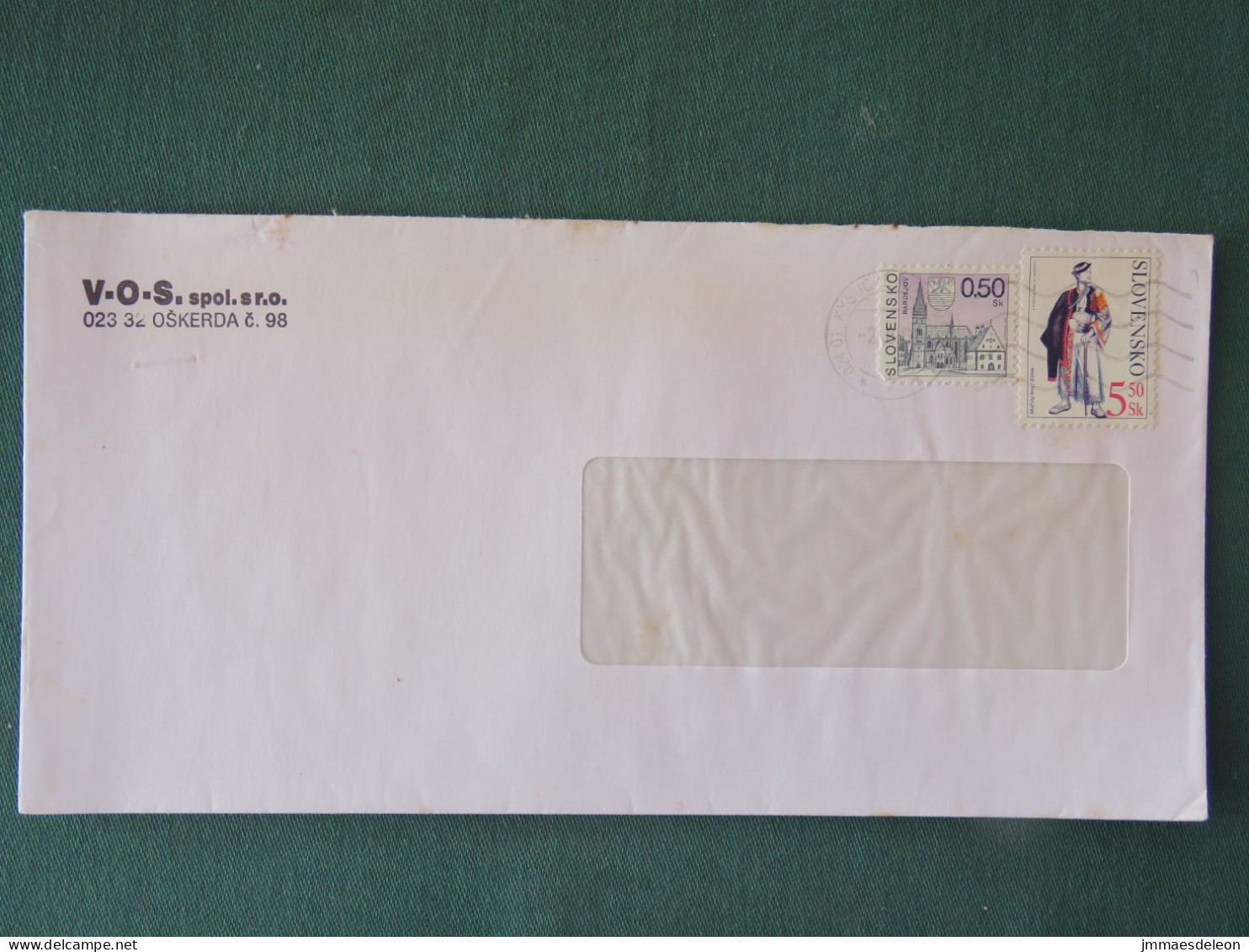 Slovakia 2000 Cover Local - Church - Storia Postale