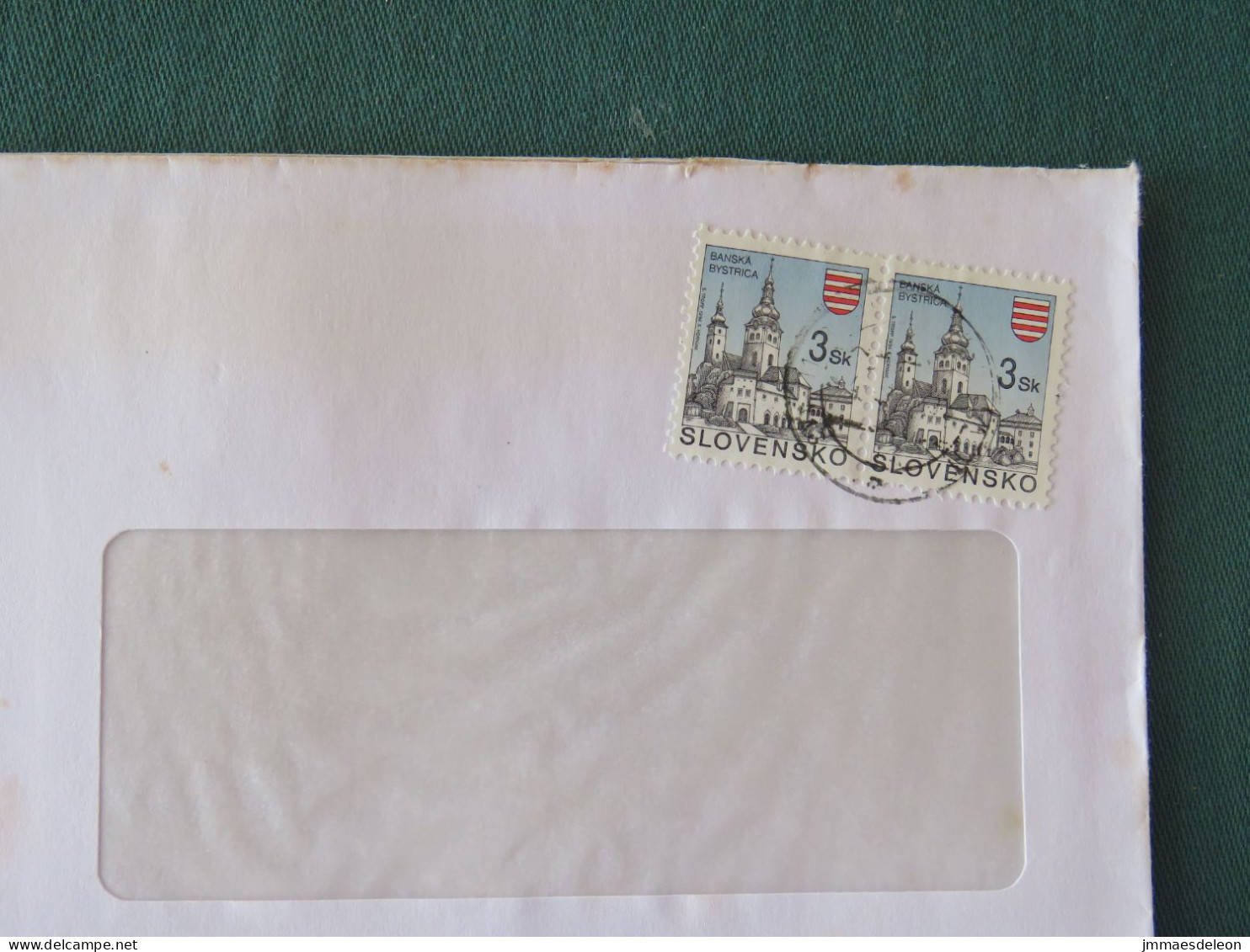 Slovakia 2000 Cover Local - Church - Briefe U. Dokumente