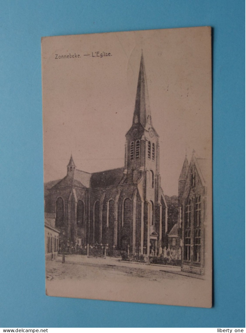 L'Eglise > ZONNEBEKE ( Edit. ? ) Anno 1915 Feldpost ( Zie / Voir Scans ) ! - Zonnebeke