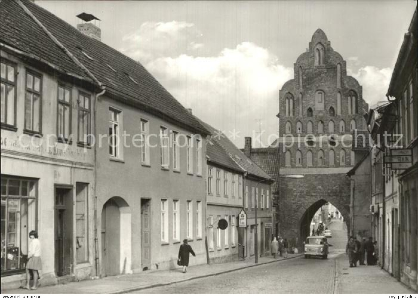 72520906 Teterow Mecklenburg Vorpommern Otto Grotewohl Strasse Malchiner Tor Tet - Teterow