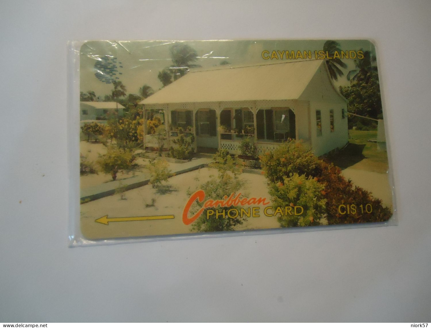 CAYMAN  USED  CARDS LANDSCAPES BUILDING - Kaimaninseln (Cayman I.)