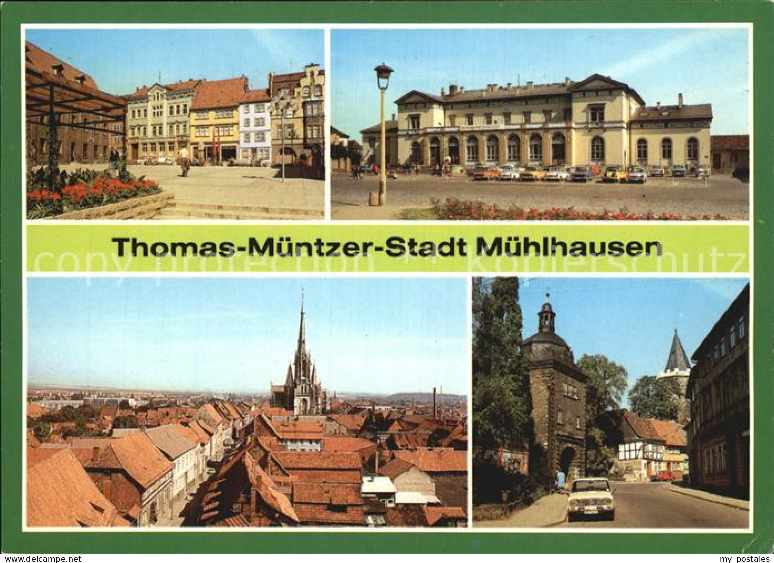 72519190 Muehlhausen Thueringen Thomas Muentzer Stadt Bahnhof Inneres Frauentor  - Muehlhausen