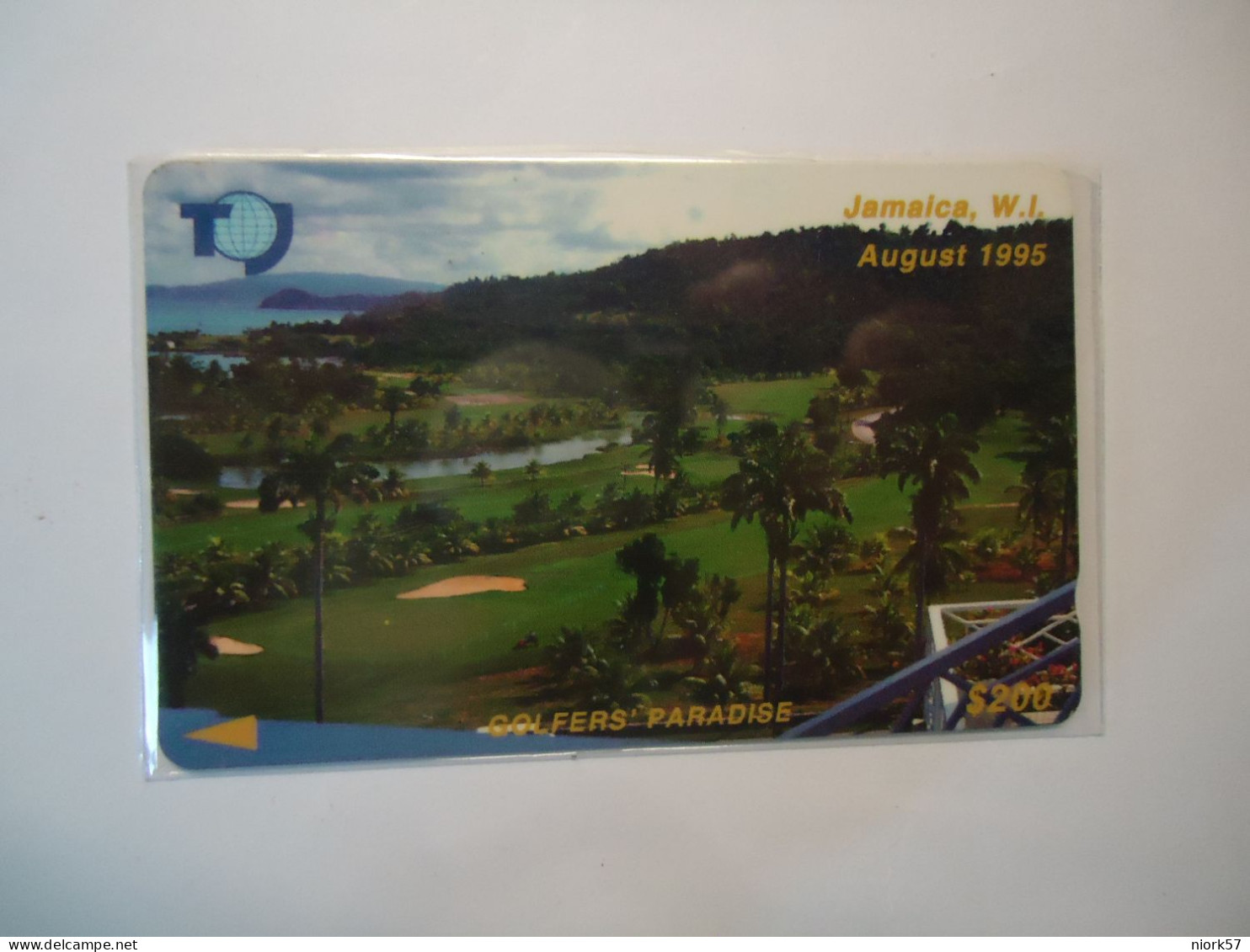 JAMAICA  USED CARDS   LANDSCAPES GOLFERS PARADISE - Jamaïque