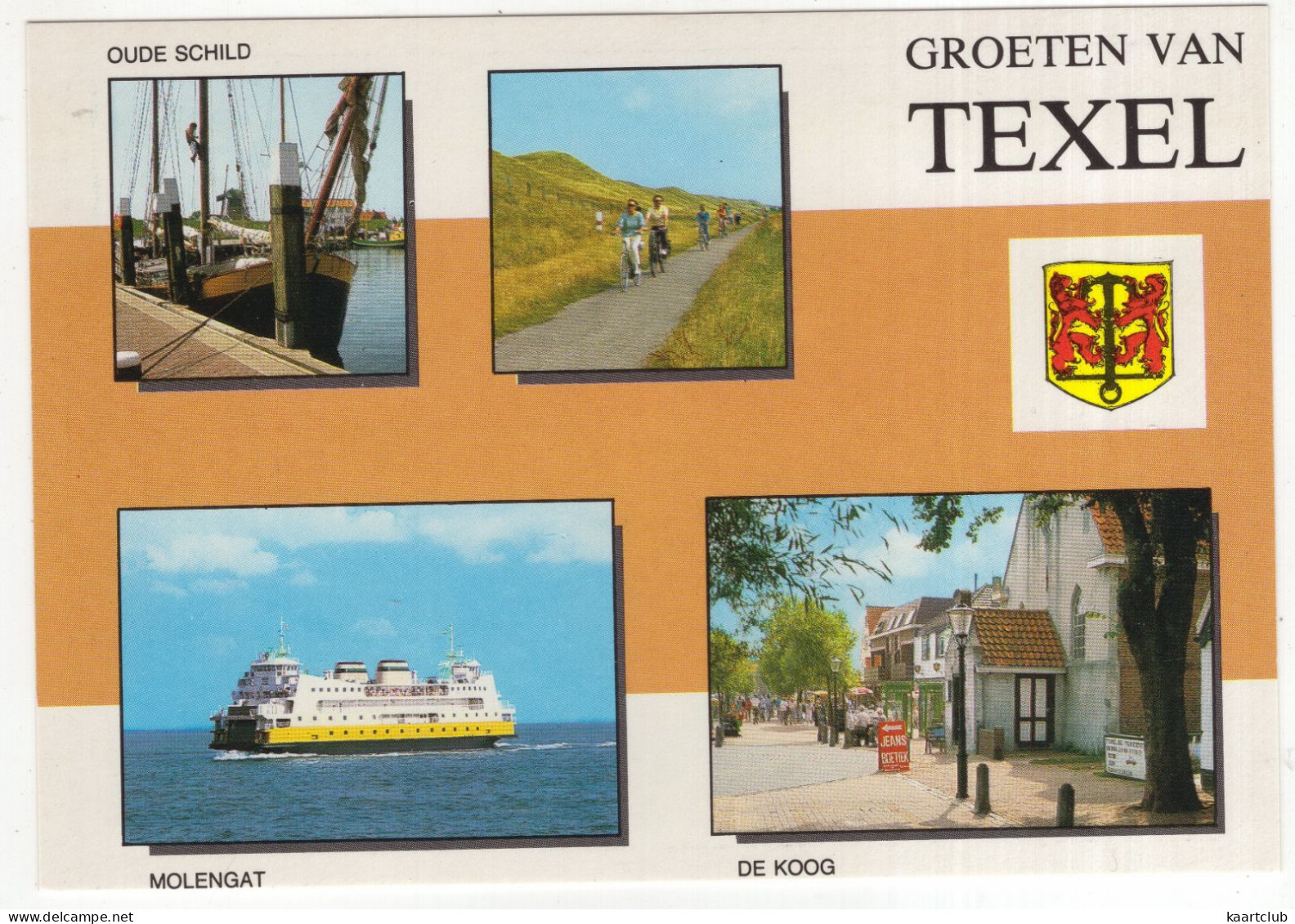 Groeten Van Texel: Oude Schild, Molengat, De Koog - (Wadden, Nederland/Holland) - Nr. TEL 23 - Texel