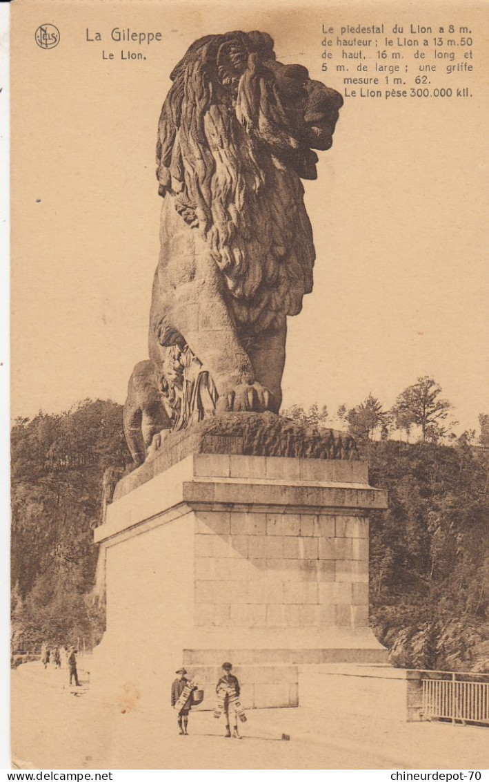 BARRAGE DE LA GILEPPE LE LION - Gileppe (Barrage)