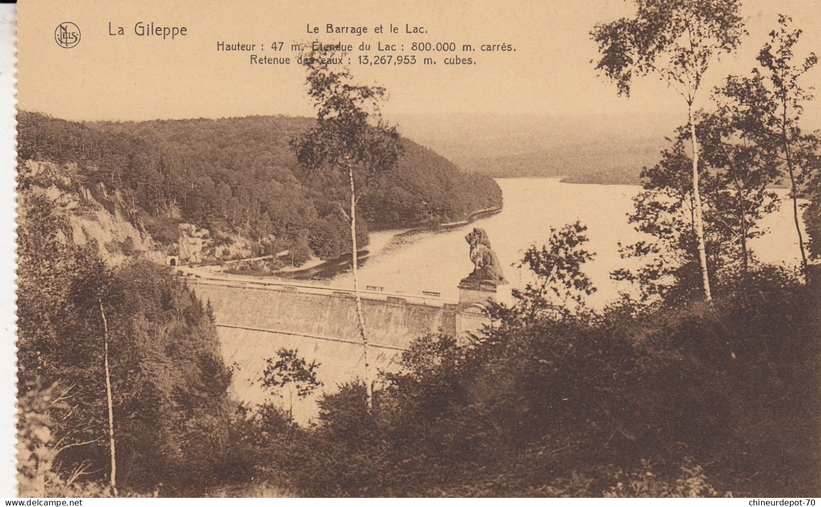 BARRAGE DE LA GILEPPE - Gileppe (Stuwdam)