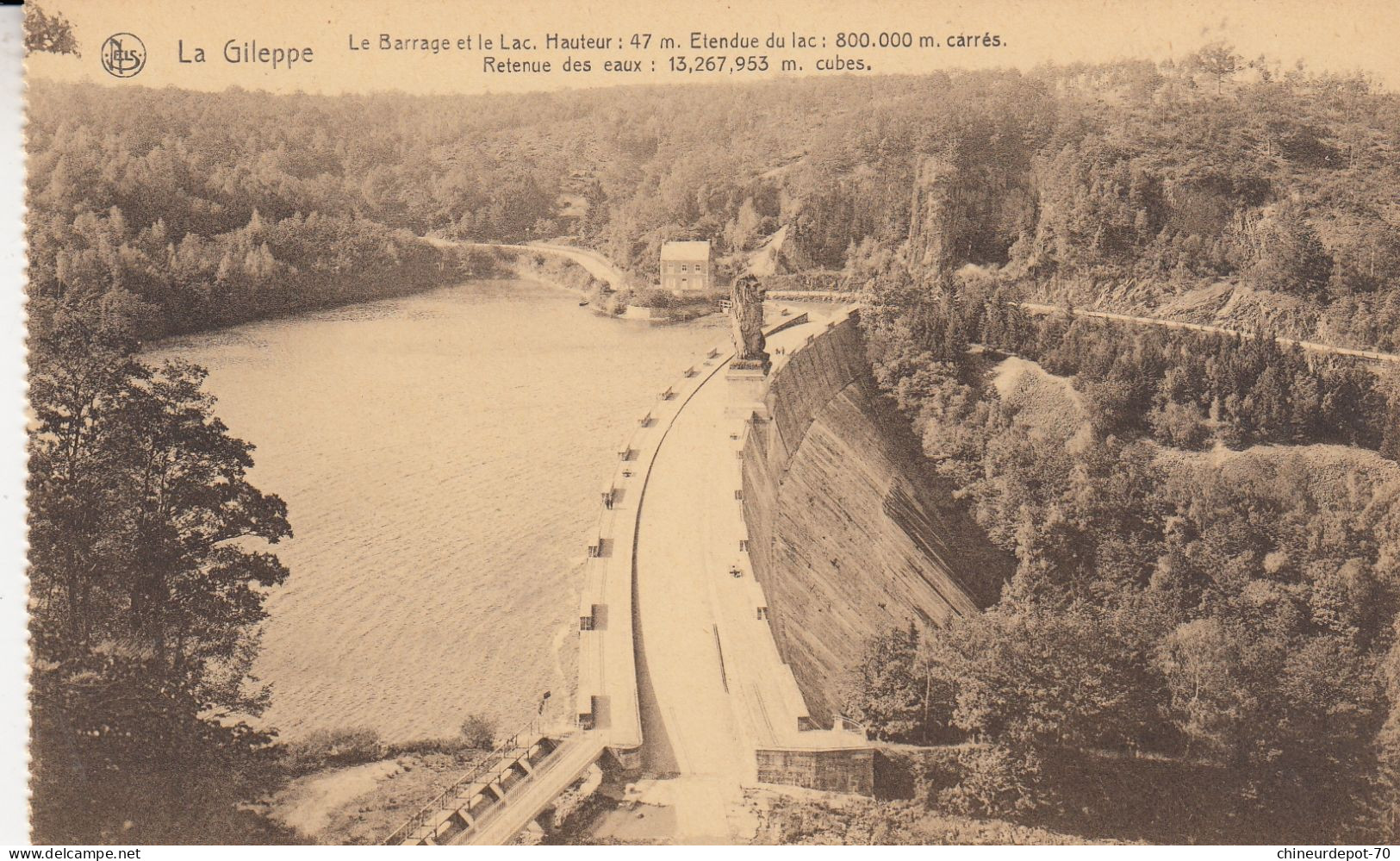 BARRAGE DE LA GILEPPE - Gileppe (Barrage)