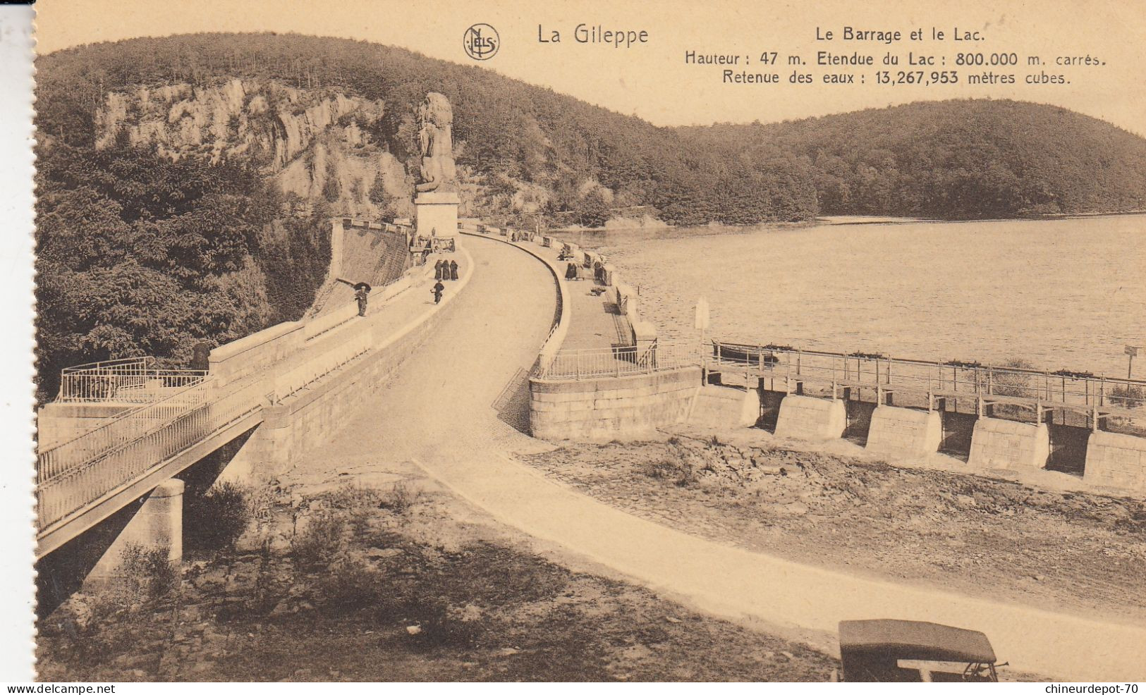 BARRAGE DE LA GILEPPE - Gileppe (Barrage)