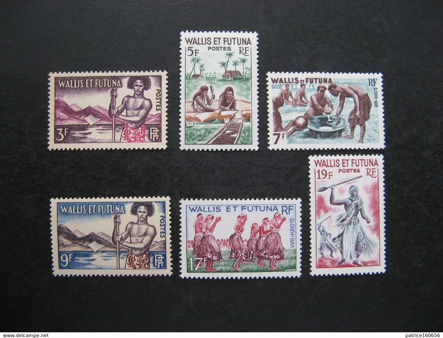 Wallis Et Futuna: TB  Série N° 157 Au N° 158B, Neufs XX. - Unused Stamps