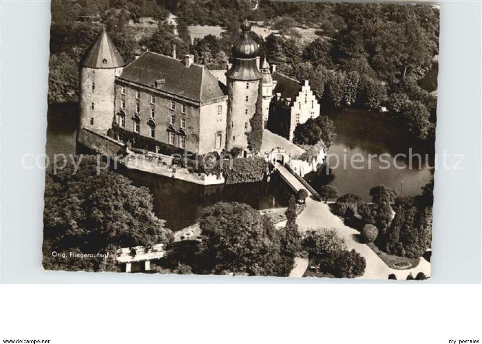 72510768 Gemen Schloss Fliegeraufnahme Borken - Borken