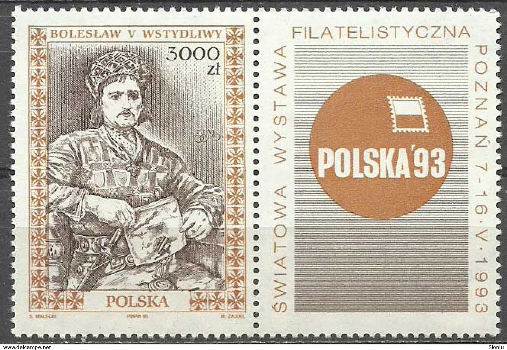 1993 Polska Mi 3437 MNH (k12) - Ongebruikt