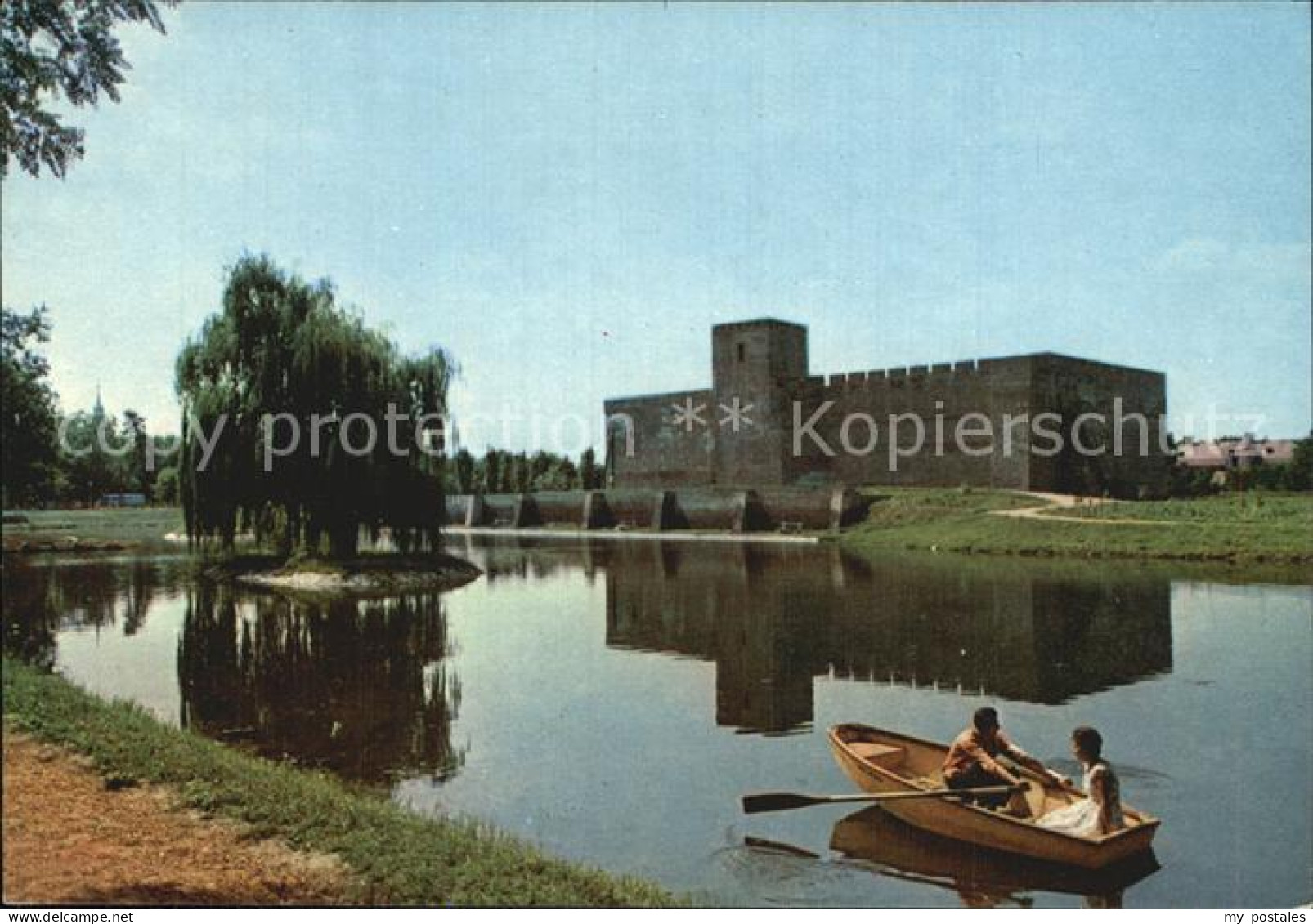 72507954 Gyula Var A Toval Festung Teich Bootfahren Gyula - Ungarn