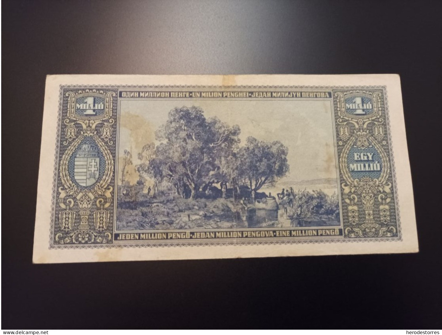 Billete Hungría De 1.000.000 De Pengo, Año 1945 - Ungarn