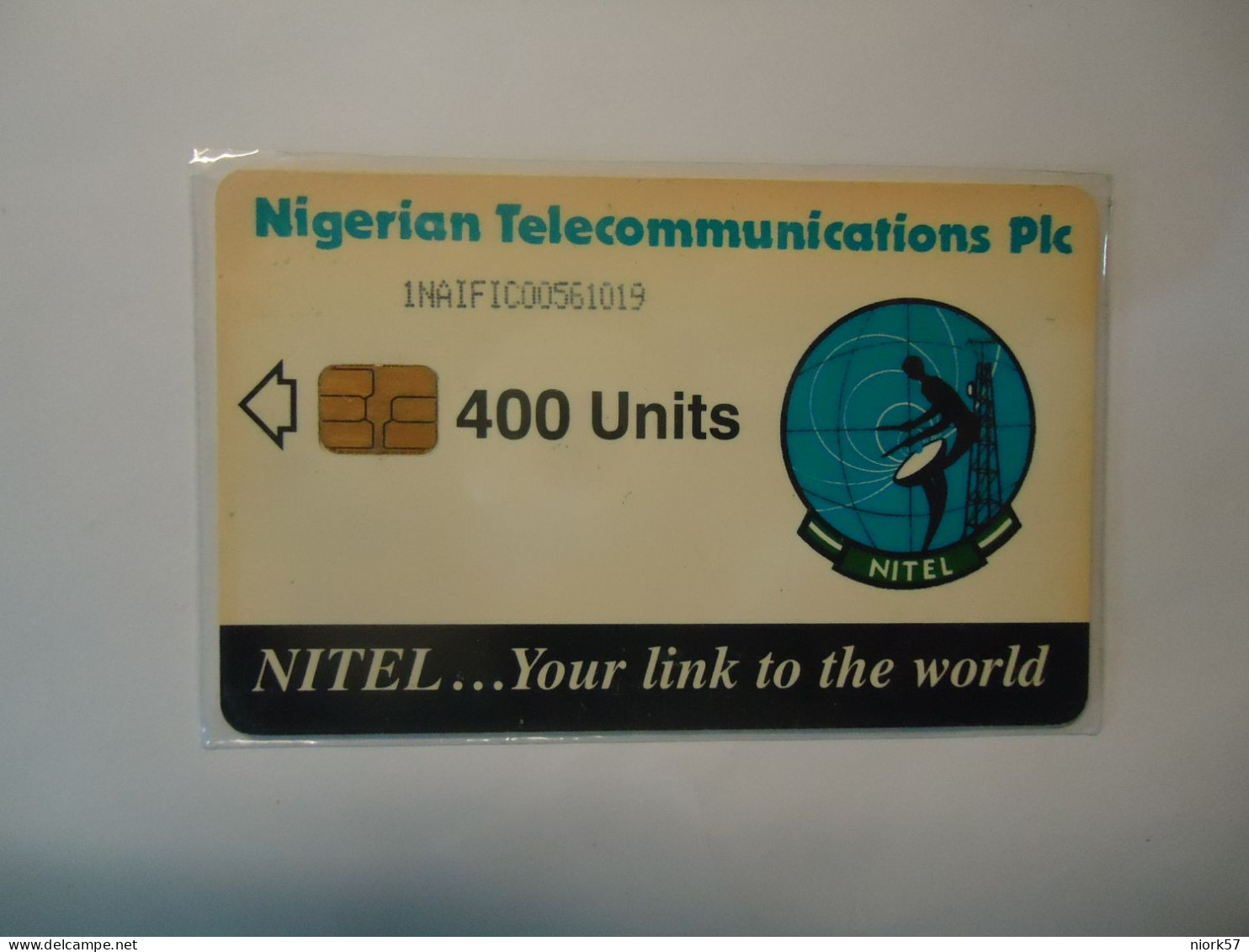 NIGERIA  USED  CARDS   SPACE  STATION - Nigeria